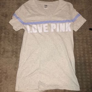 Cream colored v neck